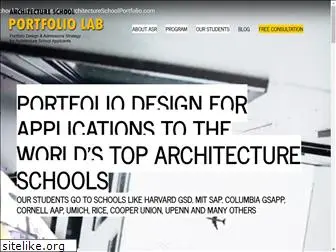 architectureschoolportfolio.com