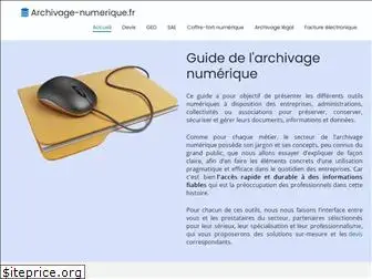 archivage-numerique.fr