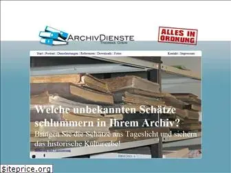 archivdienste.ch