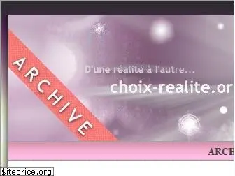 archive.choix-realite.org