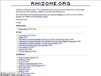 archive.rhizome.org