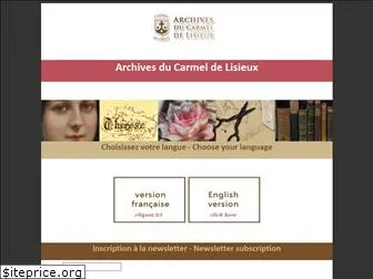 archives-carmel-lisieux.fr