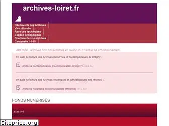 archives-loiret.fr