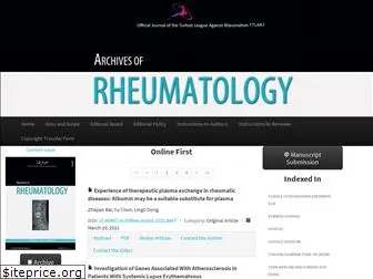 archivesofrheumatology.org