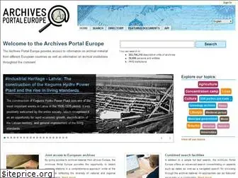 archivesportaleurope.net