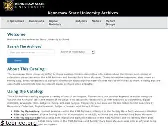 archivesspace.kennesaw.edu