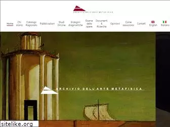 archivioartemetafisica.org