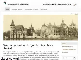 archivportal.hu