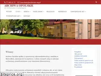 archiwaopolskie.pl