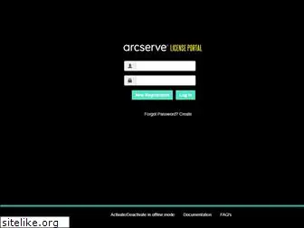 arcserve-register.com