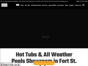 arctichottubsfortstjohn.com