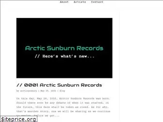arcticsunburn.com