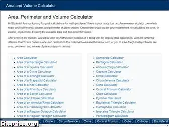 areavolumecalculator.com