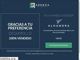 arenzaresidencial.com