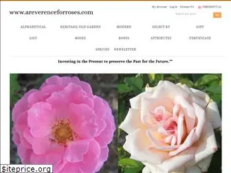 areverenceforroses.com