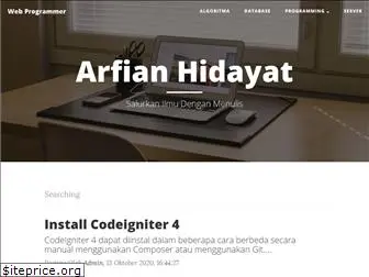 arfianhidayat.com