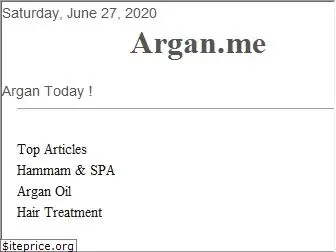 argan.me