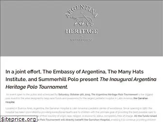 argentinaheritagepolo.org