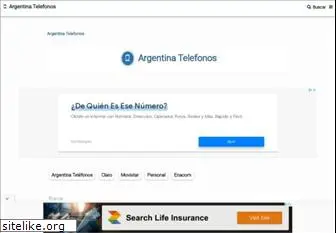 argentinatelefonos.com