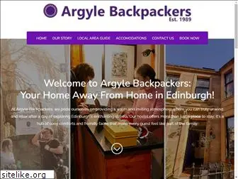 argyle-backpackers.co.uk