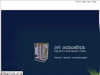 ari-acoustics.de