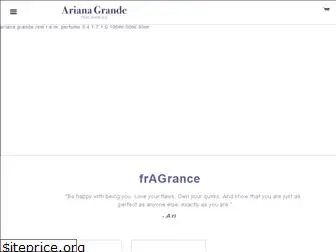 arianagrandefragrances.com