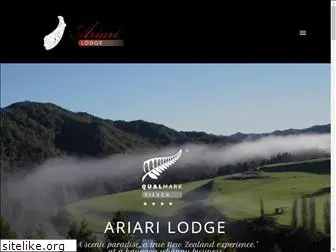 ariarilodge.co.nz