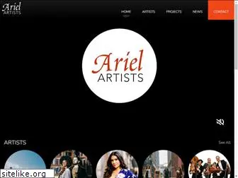 arielartists.com