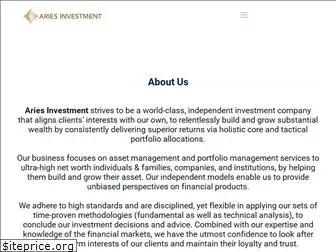 aries-investment.com