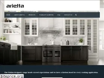 ariettahoods.com