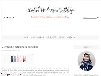 arifahwulansari.com