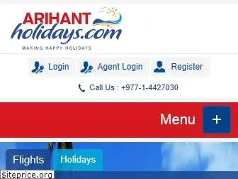 arihantholidays.com