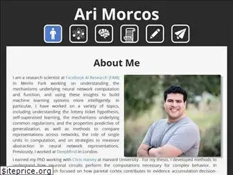 arimorcos.com