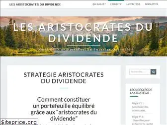aristocrates-du-dividende.fr