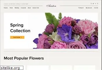 aristonfloralboutique.com