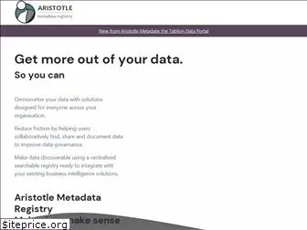 aristotlemetadata.com