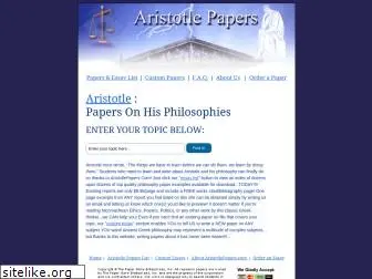 aristotlepapers.com