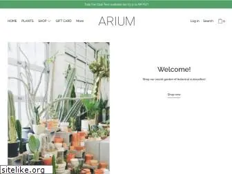 ariumbotanicals.com