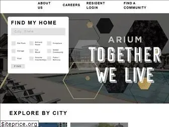 ariumliving.com