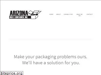 arizonaboxandcontainer.com