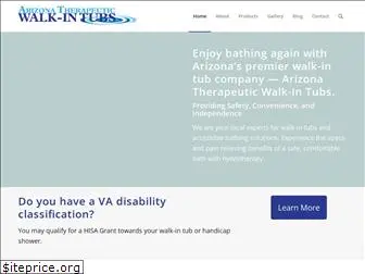 arizonatherapeuticwalkintubs.com