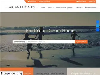 arjanihomes.com