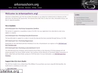 arkansashorn.org