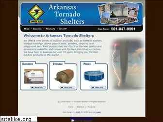 arkansastornadoshelters.com