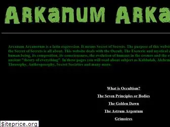 arkanumarkanorum.com