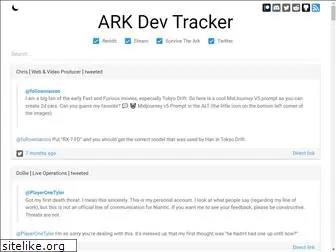 arkdevtracker.com
