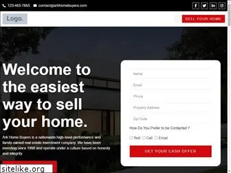 arkhomebuyers.com