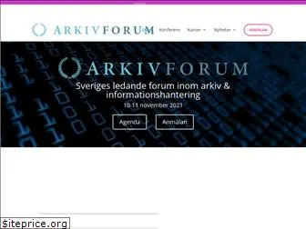arkivforum.se