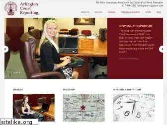 arlingtoncourtreporting.com