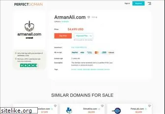 armanali.com